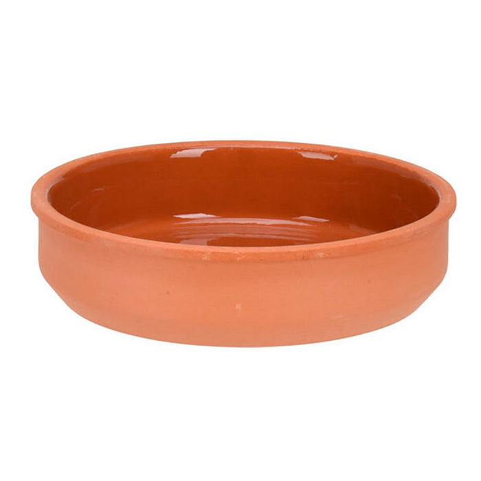Set de Aperitiv Excellent Houseware Crăticioară Ø 15,5 x 3,8 cm Teracotă 450 ml Argilă arsă (2 Unități)
