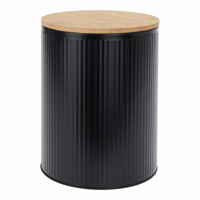 Staniu Negru Bambus 14 x 14 x 18 cm 1,7 L