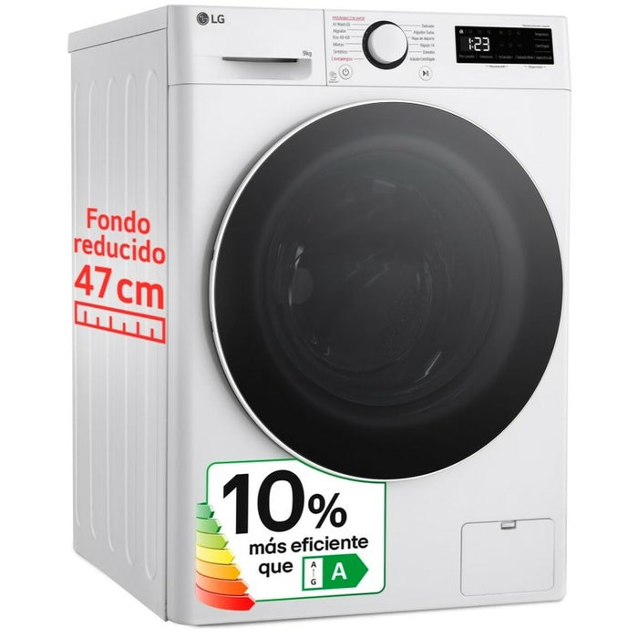 Mașină de spălat LG F2WR5S09A0W 60 cm 1200 rpm 9 kg