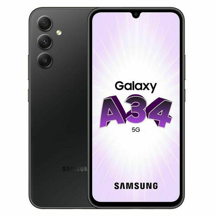 Smartphone Samsung A34 5G Negru Gri 6 GB RAM 128 GB
