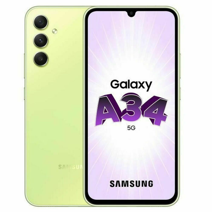 Smartphone Samsung Galaxy A34 5G 6,7" Octa Core 6 GB RAM 128 GB Verde