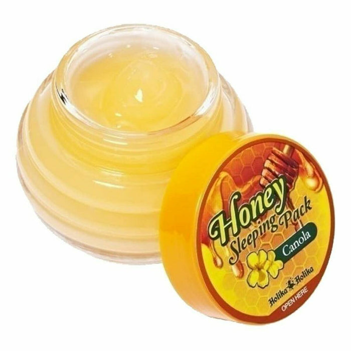Mască Hidratantă de Noapte Holika Holika Honey Sleeping Pack Canola (90 ml)