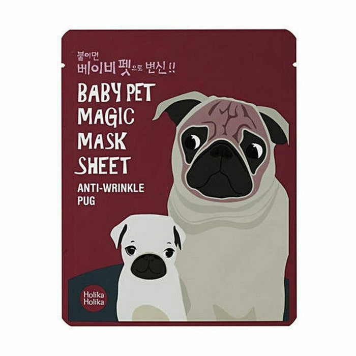 Mască de Față Holika Holika Baby Pet Pug Antirid (22 ml)
