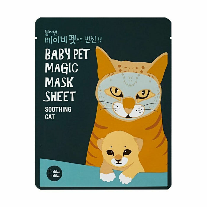 Mască de Față Holika Holika Baby Pet Cat Calmant (22 ml)