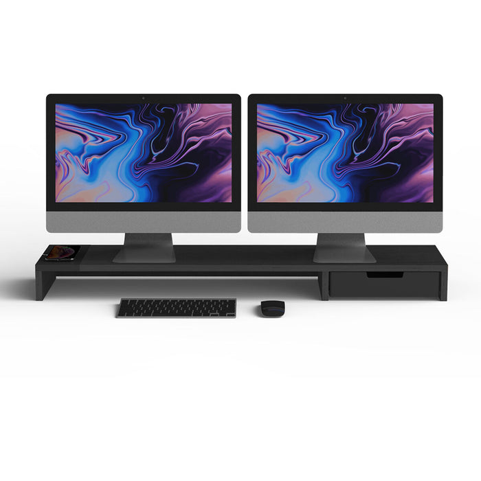 Suport de Masă pentru Ecran Pout POUT-02501-02(B) 100 x 22 x 9 cm