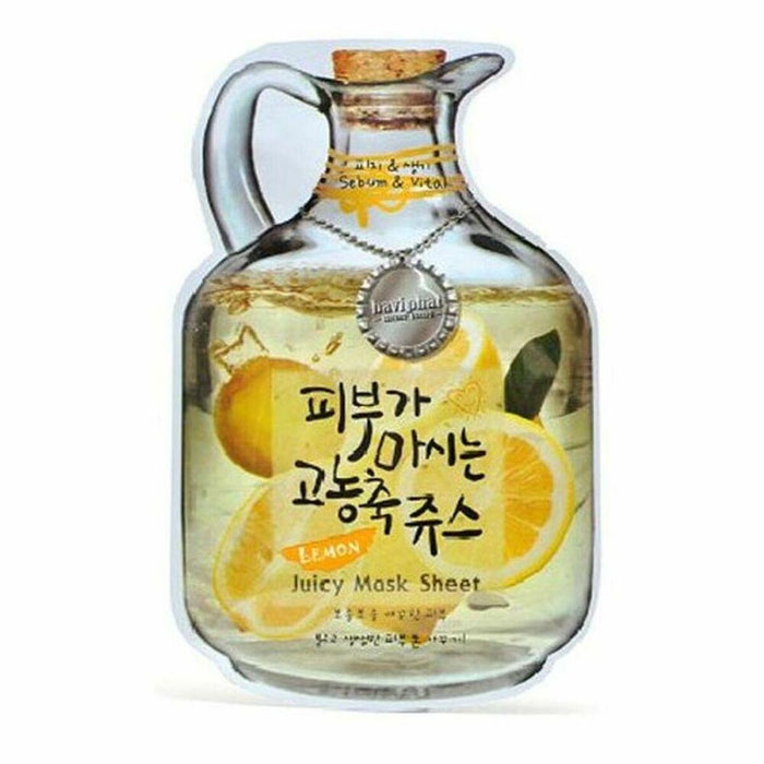 Mască de Față Hidratant Lemon Juicy Sugu Beauty