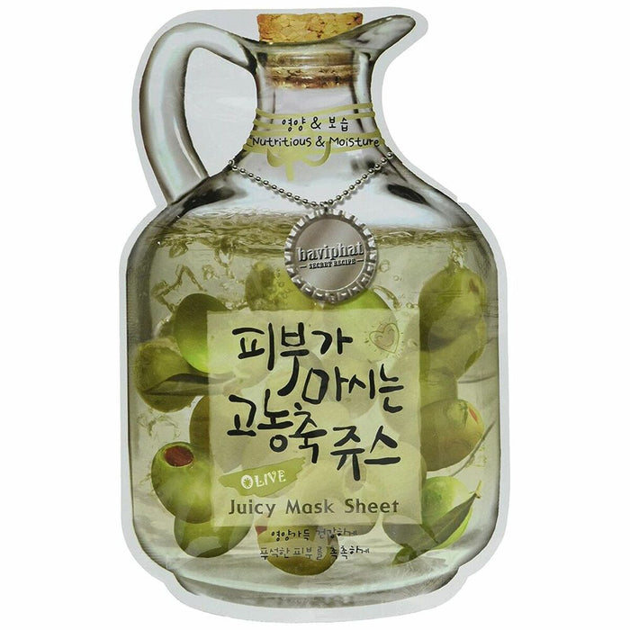 Mască de Față Hidratant Olive Juicy Sugu Beauty