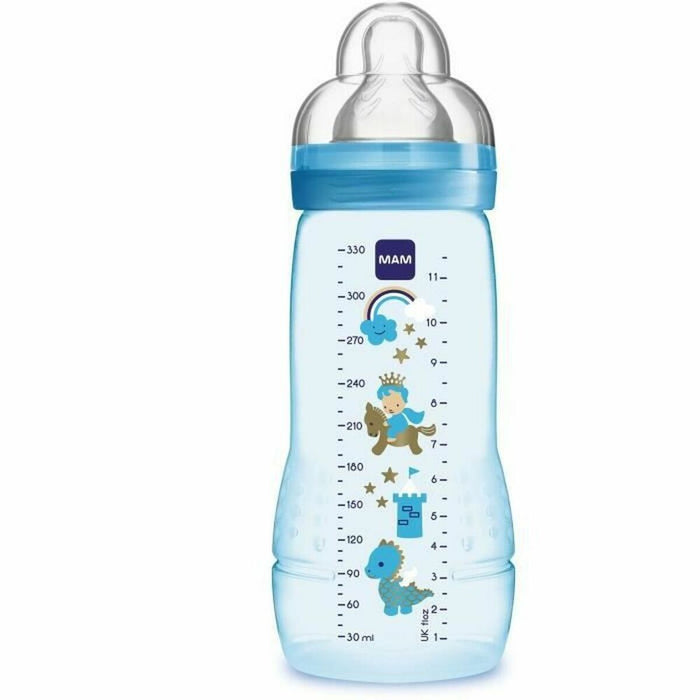 Biberon copil MAM Easy Active Albastru 330 ml