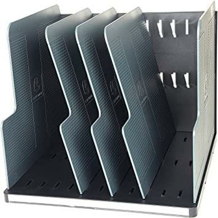 Clasificator de documente Exacompta Modulotop Ecoblack Vertical Negru Gri A4 A4+ 30 x 28,8 x 25,5 cm