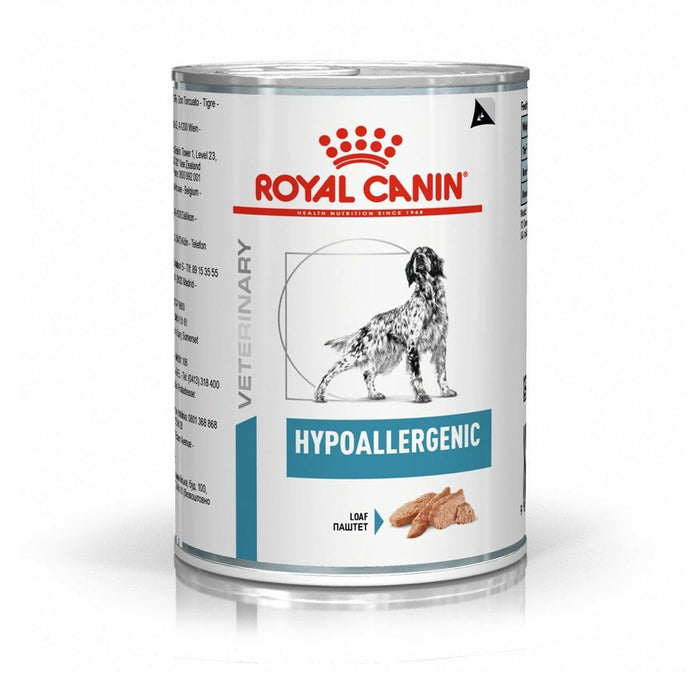 Hrană umedă Royal Canin Hypoallergenic (can) Carne 400 g