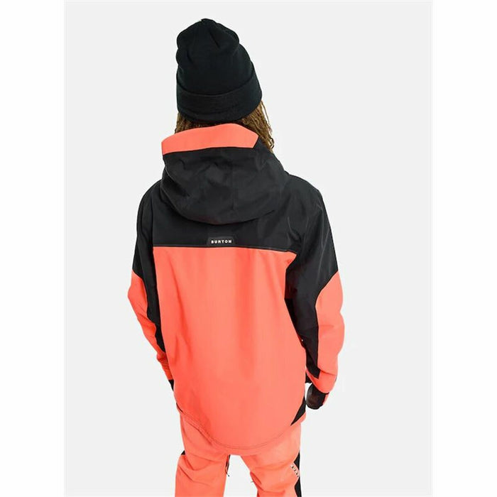 Geaca de ski Burton Frostner Negru Portocaliu Bărbați