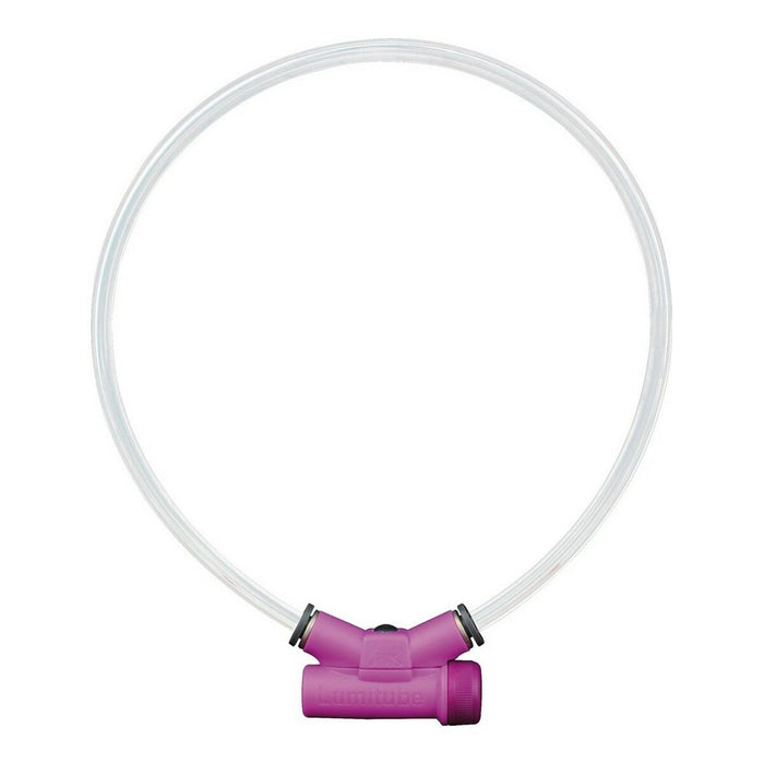 Zgardă pentru câini Red Dingo Indicator luminos Mov Mărimea S/M (15-50 cm)