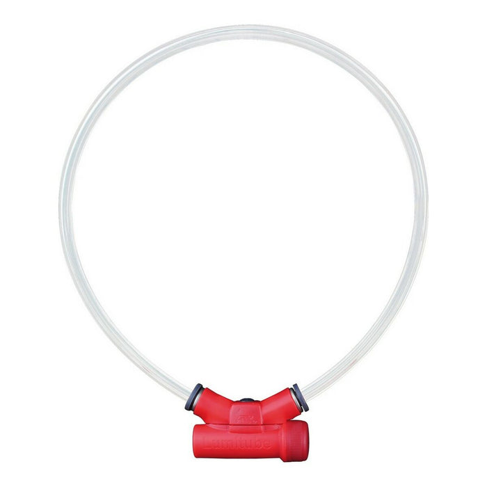 Zgardă pentru câini Red Dingo Indicator luminos Roșu Mărimea S/L (15-80 cm)
