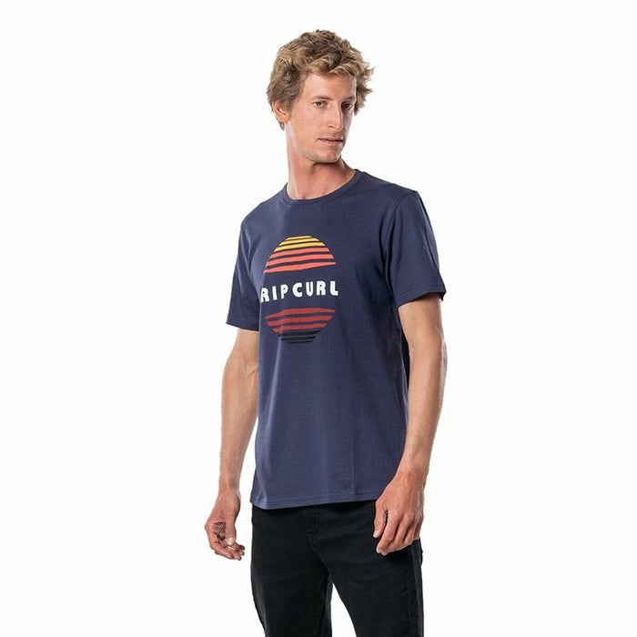 Tricou cu Mânecă Scurtă Bărbați Rip Curl El Mama Albastru închis Bărbați