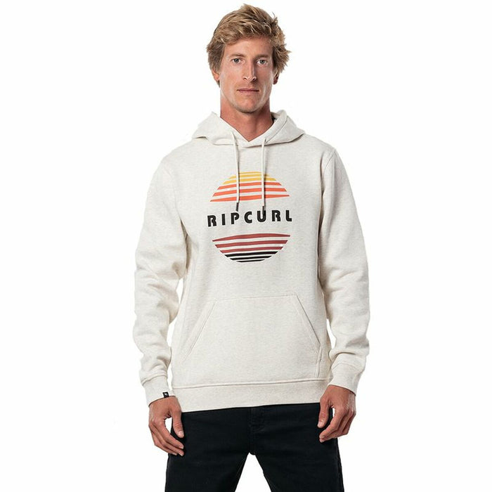 Hanorac cu Glugă Bărbați Rip Curl Mama Sunset Alb