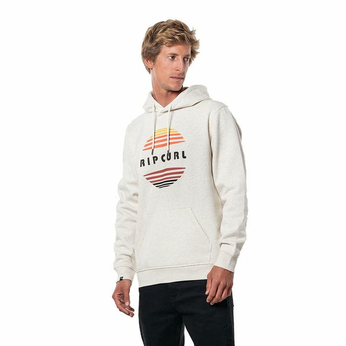 Hanorac cu Glugă Bărbați Rip Curl Mama Sunset Alb