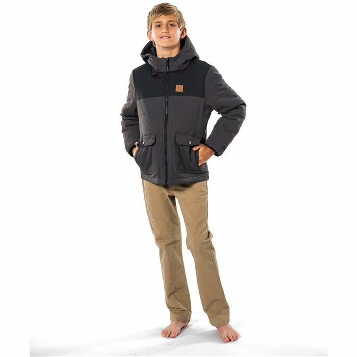 Jachetă Sport pentru Copii Rip Curl Ridge Gri Negru