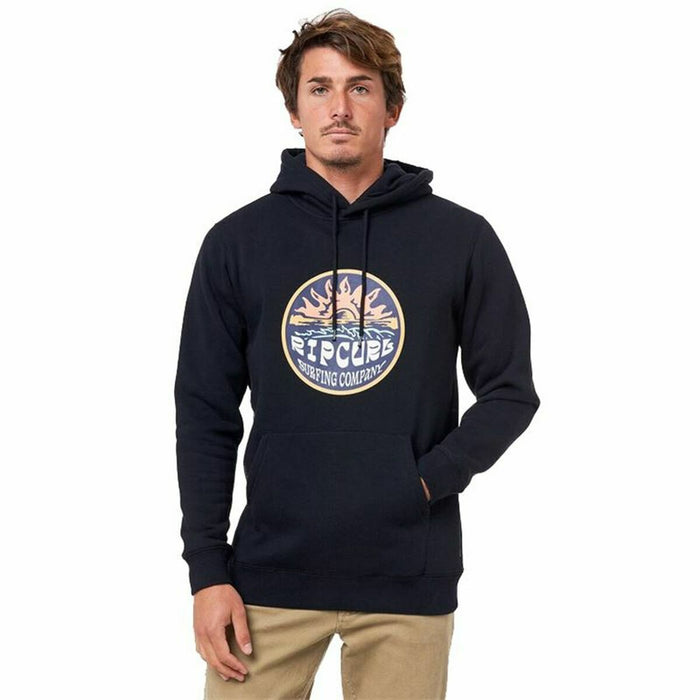 Hanorac cu Glugă Bărbați Rip Curl Tobar Negru