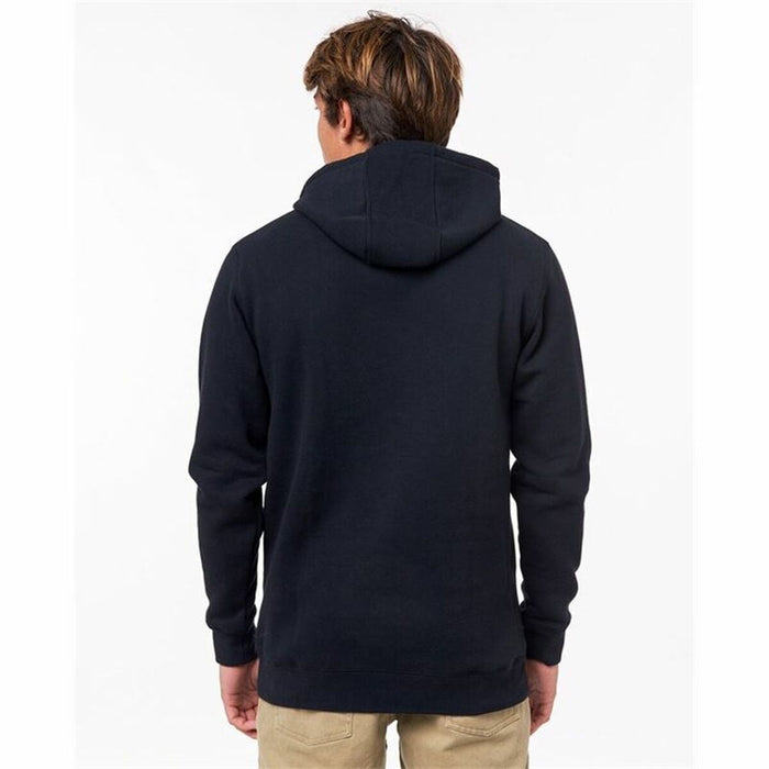 Hanorac cu Glugă Bărbați Rip Curl Tobar Negru