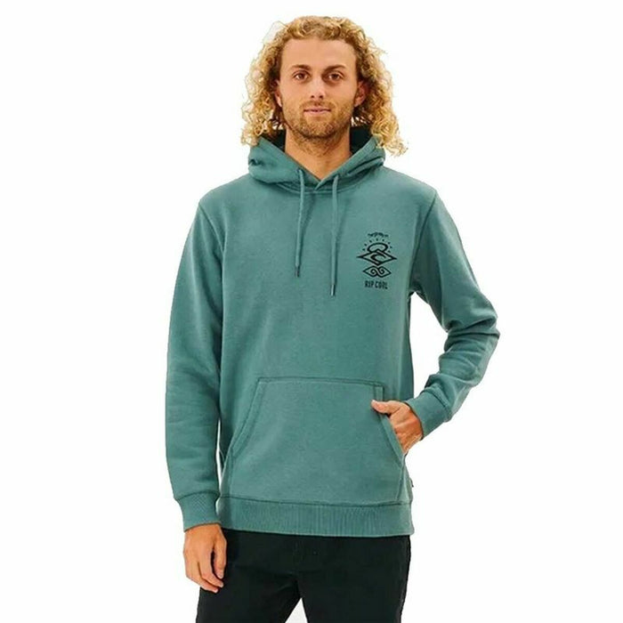 Hanorac cu Glugă Bărbați Rip Curl Icon Albastru