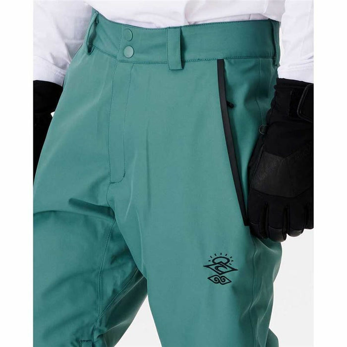 Pantaloni de ski Rip Curl Rocker Schi Cyan Bărbați