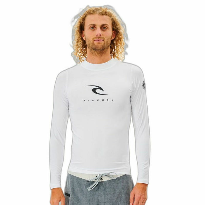 Tricou de baie Rip Curl Corps Alb Bărbați