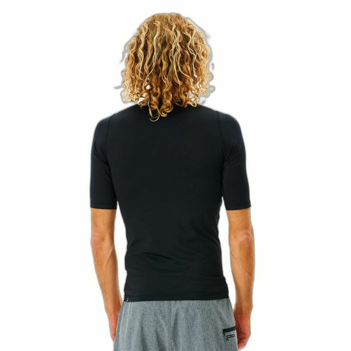Tricou de baie Rip Curl  Corps Negru Bărbați