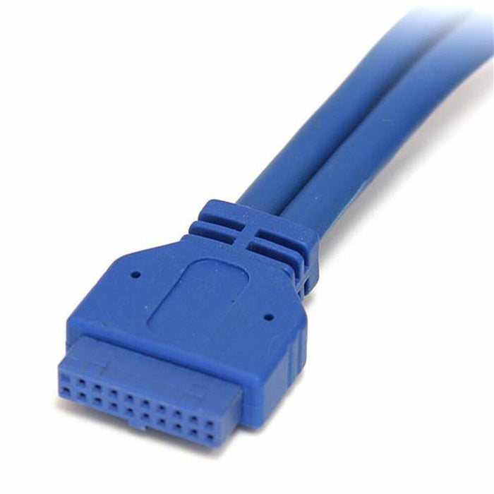 Cablu USB Startech USB3SPNLAFHD IDC USB A Albastru