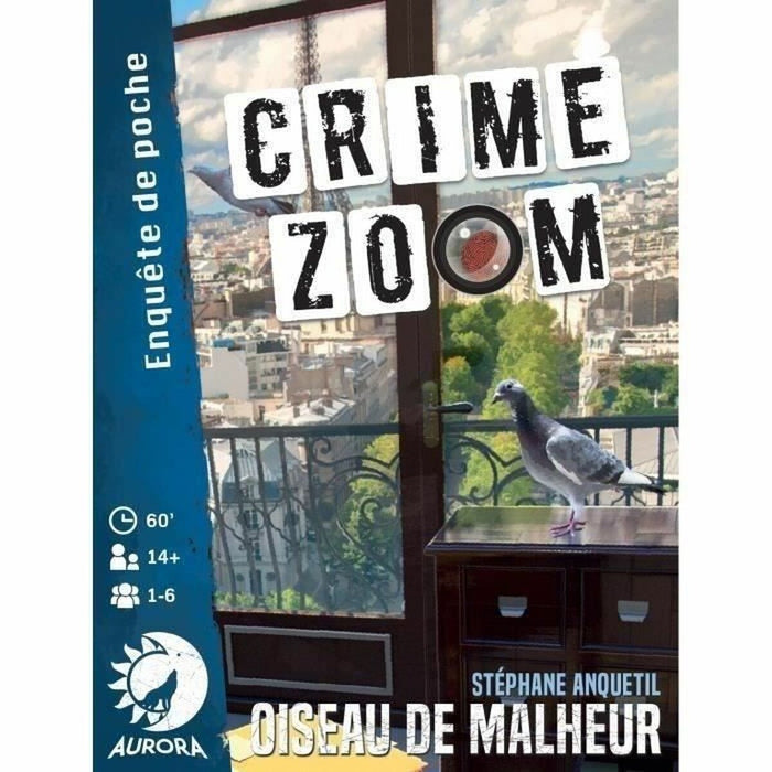Joc de Masă Asmodee Crime Zoom : Oiseau de Malheur (FR)