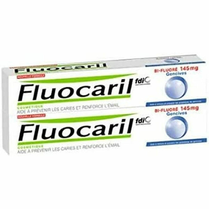Pastă de Dinți pentru Îngrijirea Gingiilor Fluocaril Bi-Fluoré 2 x 75 ml (75 ml)