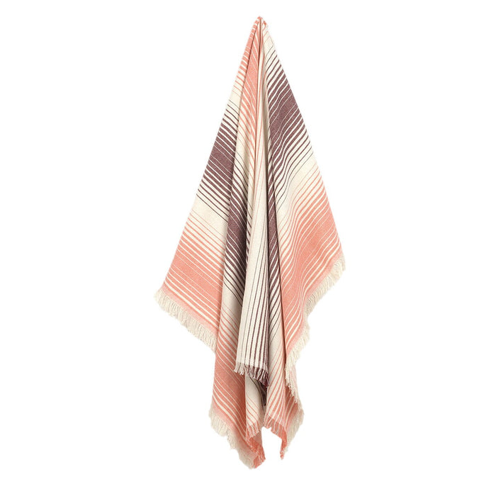 Prosop de Plajă Alexandra House Living Ibiza Coral 125 x 180 cm