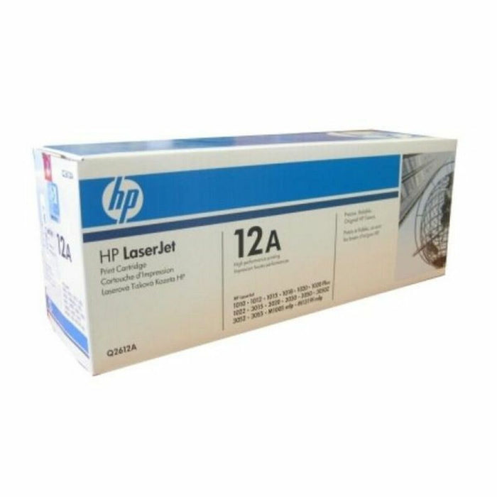 Toner Original Hewlett Packard HEWQ2612A Negru