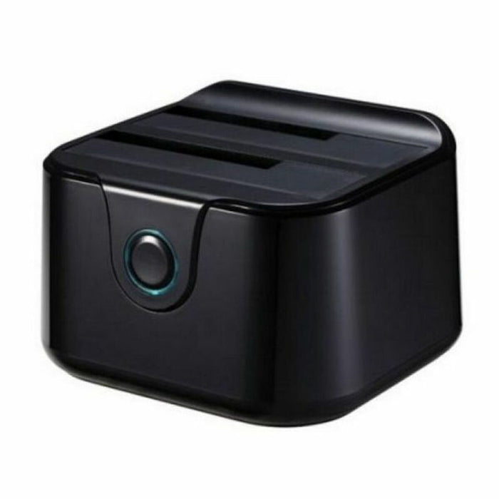Dock Station Dual TooQ TQDS-802B 2.5"-3.5" HDD SATA USB 3.0 Negru