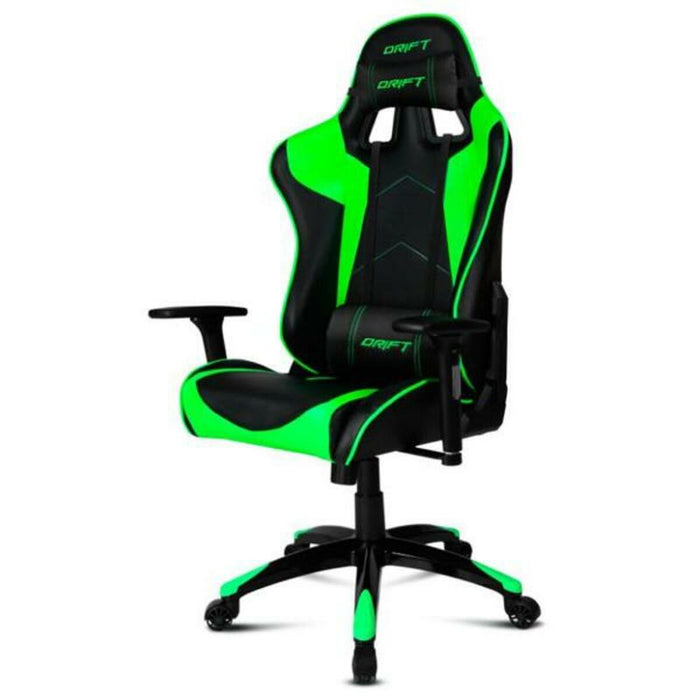 Scaun Gaming DRIFT DR300BG 90-160º Negru Verde Negru/Verde