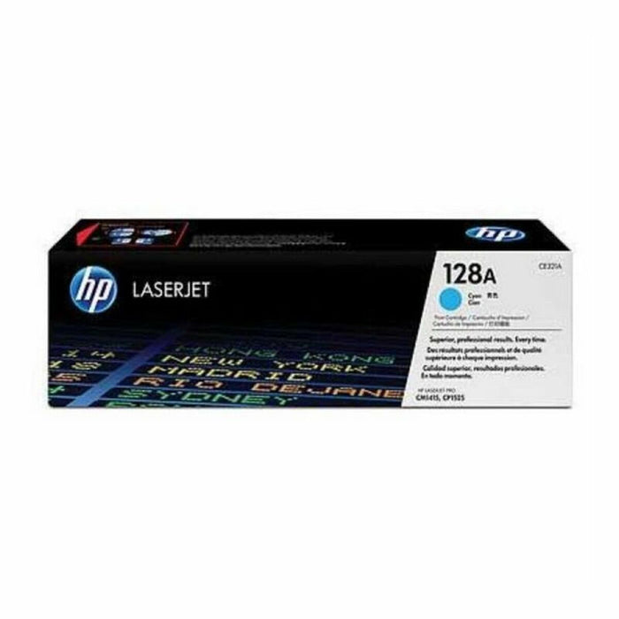 Toner Original HP T128A Cyan