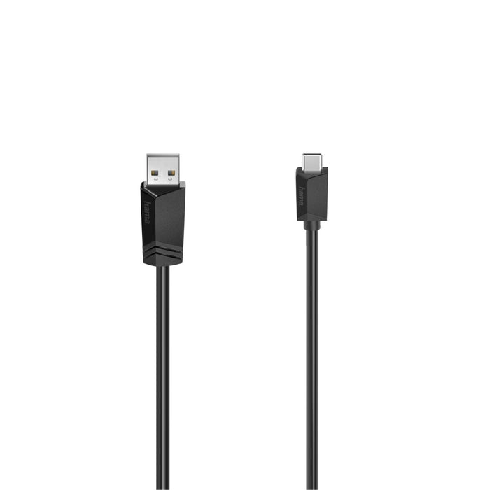 Cablu USB A la USB C Hama 00200633 Negru