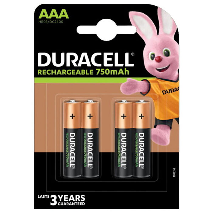 Baterii Reîncărcabile DURACELL LR03 750 mAh