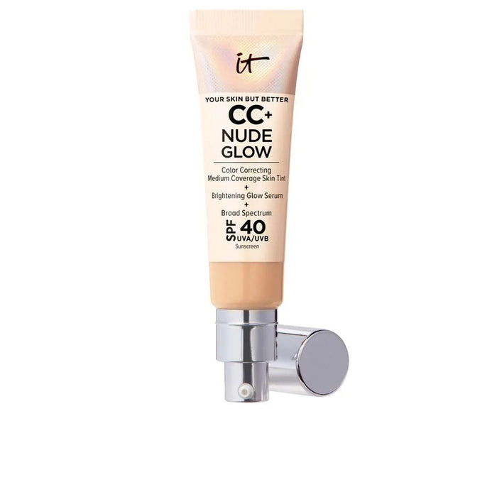 Bază de machiaj cremoasă It Cosmetics CC+ Nude Glow Medium Spf 40 32 ml