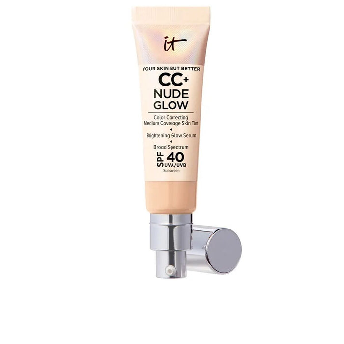 Bază de machiaj cremoasă It Cosmetics CC+ Nude Glow Light Medium Spf 40 32 ml