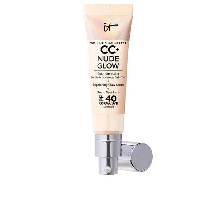 Bază de machiaj cremoasă It Cosmetics CC+ Nude Glow Fair porcelain Spf 40 32 ml
