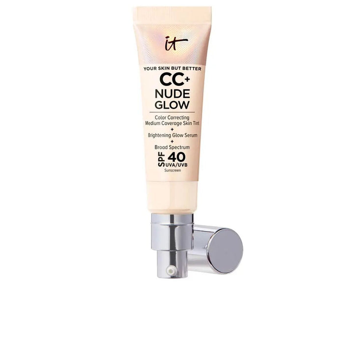 Bază de machiaj cremoasă It Cosmetics CC+ Nude Glow Fair Ivory Spf 40 32 ml