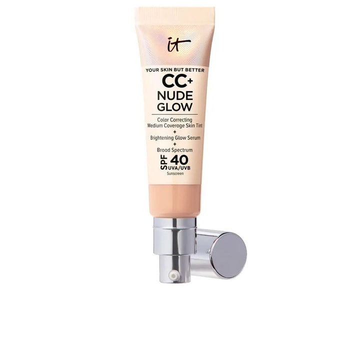 Bază de machiaj cremoasă It Cosmetics CC+ Nude Glow neutral medium Spf 40 32 ml