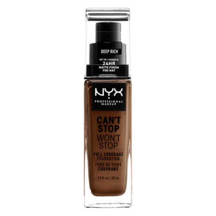 Bază de machiaj cremoasă NYX Can't Stop Won't Stop deep rich (30 ml)