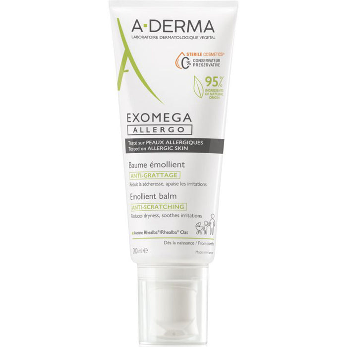 Cremă de Față A-Derma Exomega Allergo 200 ml
