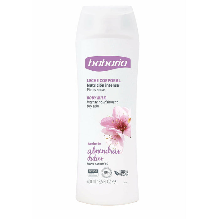 Lapte de Corp Nutritiv Babaria Ulei de Migdale 400 ml