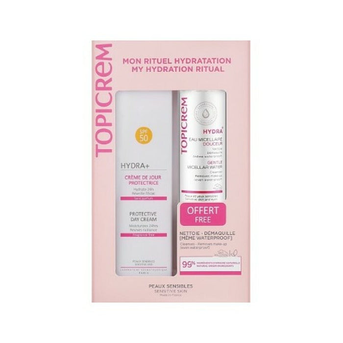 Set de Cosmetică Topicrem Crema Día Protectora Lote 2 Piese