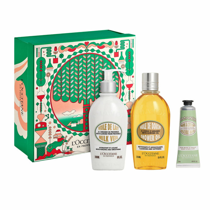 Set de Baie L'Occitane En Provence Amande 3 Piese