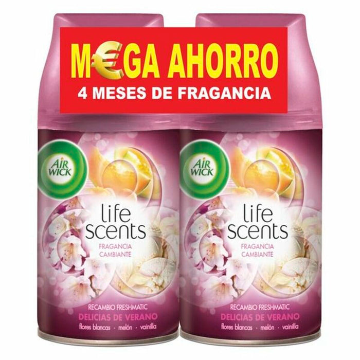Rezervele Pentru Odorizant Electric Air Wick Life Scents Summer Delights (2 x 250 ml)