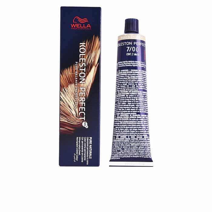 Vopsea Permanentă Wella Koleston Perfect Pure Naturals Nº 7.00 60 ml