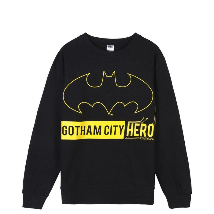 Hanorac fără Glugă Unisex Batman Negru